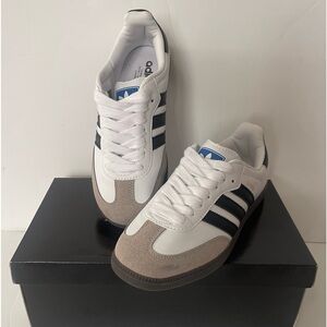 ADIDAS SAMBA OG WHITE SNEAKERS SIZE 4.5 JR WOMEN’S 5.5